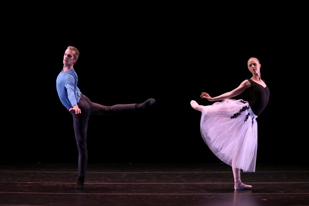 New York City Ballet Principal dancers Teresa Reichlen and Russell Janzen performing Remake